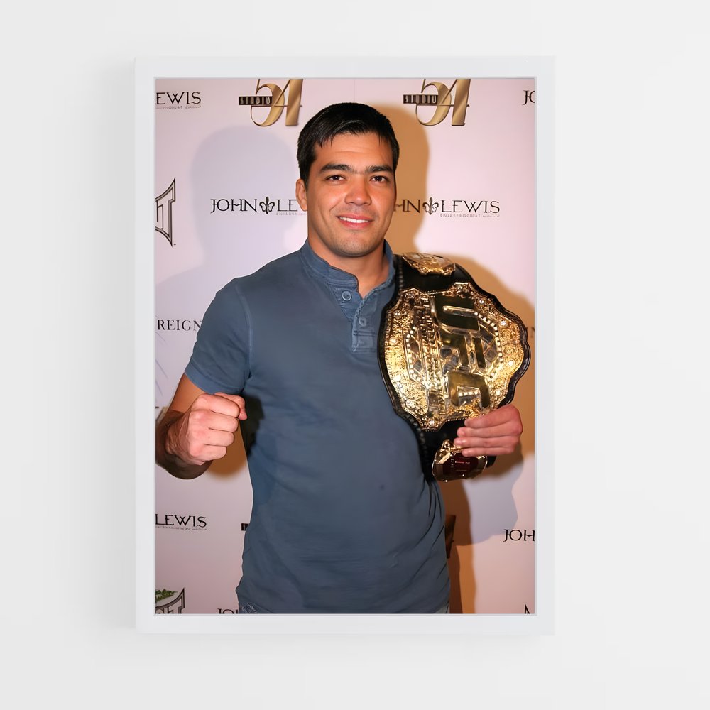 Poster Champion des Poids Lourd – affiche MMA (vue 3)